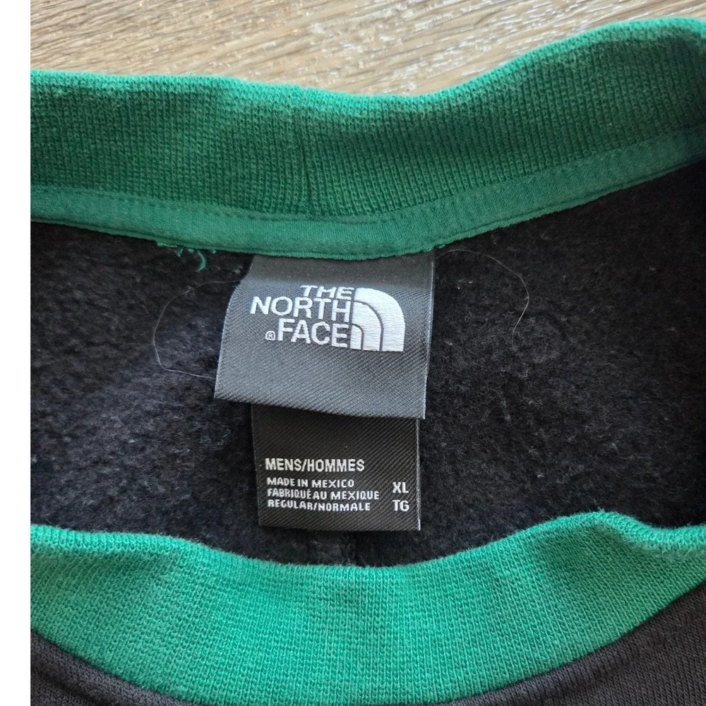 The North Face Sweatshirt Mens XL Green Black Expedition Proven Colorblock